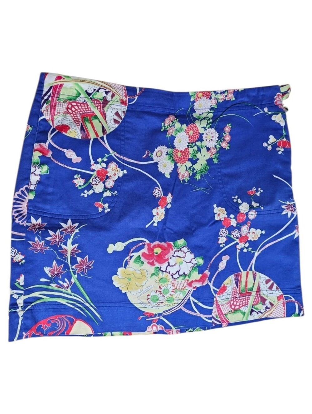 Polo Golf Ralph Lauren Women's Purple Floral Shorts Lined Sport Skirt Size 6